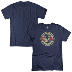 Club America 1863FC Color Badge T-Shirts - Navy