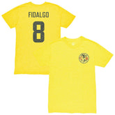 Álvaro Fidalgo Club America 1863FC Retro Player Name & Number Tri-Blend T-Shirts - Yellow