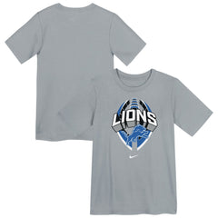 Detroit Lions Preschool Icon Legend Dri-FIT T-Shirt Gray - Nike