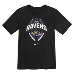 Baltimore Ravens Preschool Icon Legend Dri-FIT T-Shirt Black - Nike