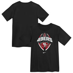San Francisco 49ers Preschool Icon Legend Dri-FIT T-Shirt Black - Nike