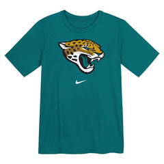 Jacksonville Jaguars Preschool Primary Logo Legend Performance T-Shirt Teal - Nike