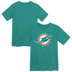 Miami Dolphins Preschool Primary Logo Legend Performance T-Shirt Aqua - Nike