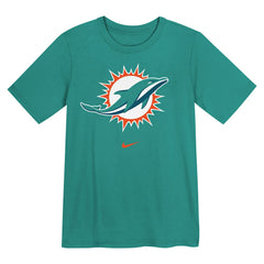 Miami Dolphins Preschool Primary Logo Legend Performance T-Shirt Aqua - Nike