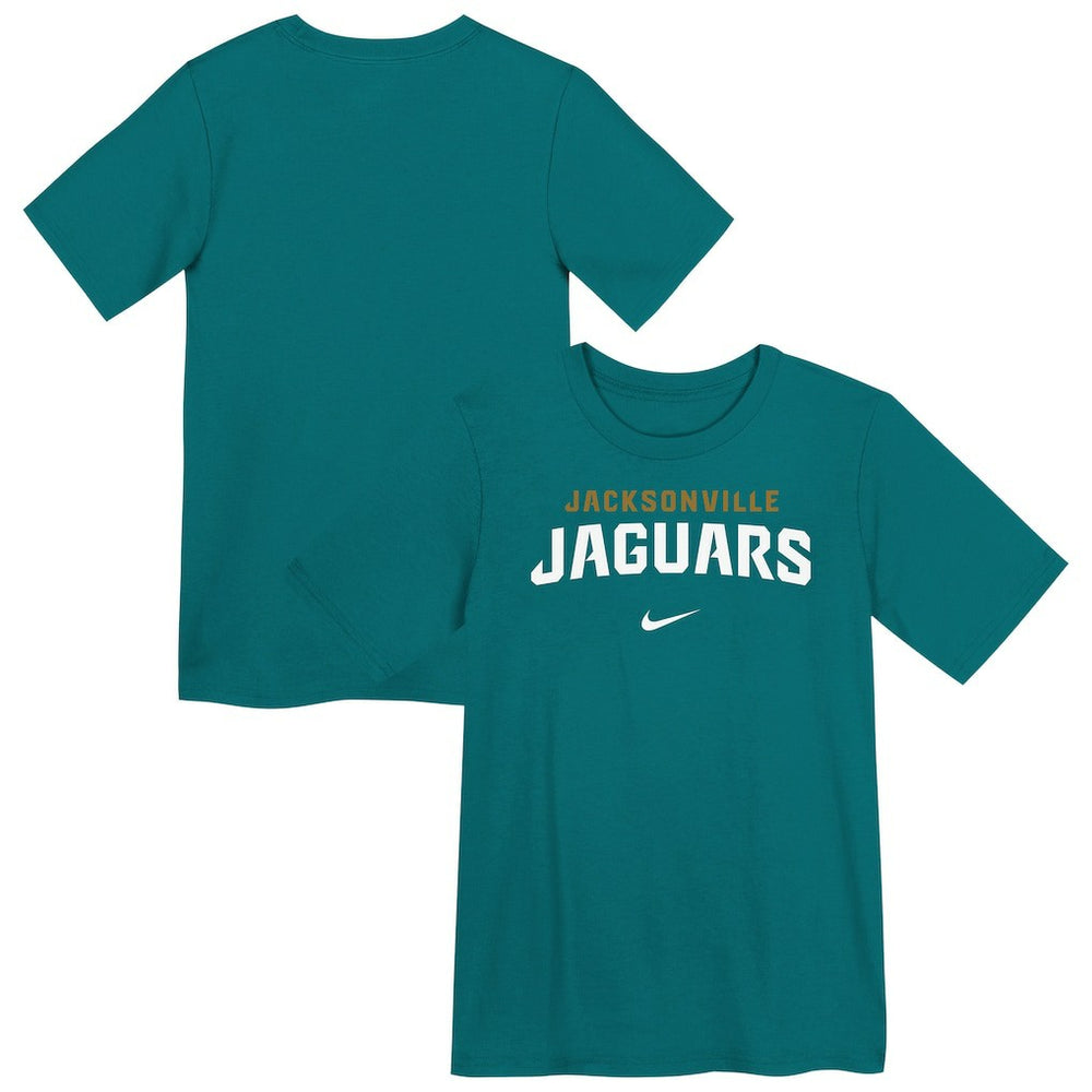 Jacksonville Jaguars Preschool Wordmark T-Shirt Teal - Nike