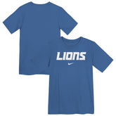 Detroit Lions Preschool Wordmark T-Shirt Blue - Nike