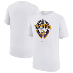 Minnesota Vikings Youth Icon Legend T-Shirt White - Nike