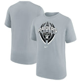Las Vegas Raiders Youth Icon Legend T-Shirt Gray - Nike