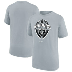 Las Vegas Raiders Youth Icon Legend T-Shirt Gray - Nike