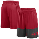 Tampa Bay Buccaneers Big & Tall Best of the Best Performance Shorts Red/Pewter - Fanatics