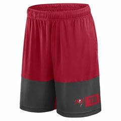 Tampa Bay Buccaneers Big & Tall Best of the Best Performance Shorts Red/Pewter - Fanatics