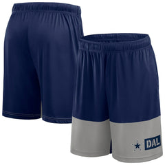 Dallas Cowboys Big & Tall Best of the Best Performance Shorts Navy/Silver - Fanatics
