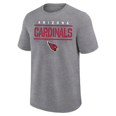 Arizona Cardinals Big & Tall Top Notch T-Shirt Heather Gray - Fanatics