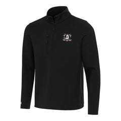 Anaheim Ducks - Antigua Insider Quarter-Zip Top Black