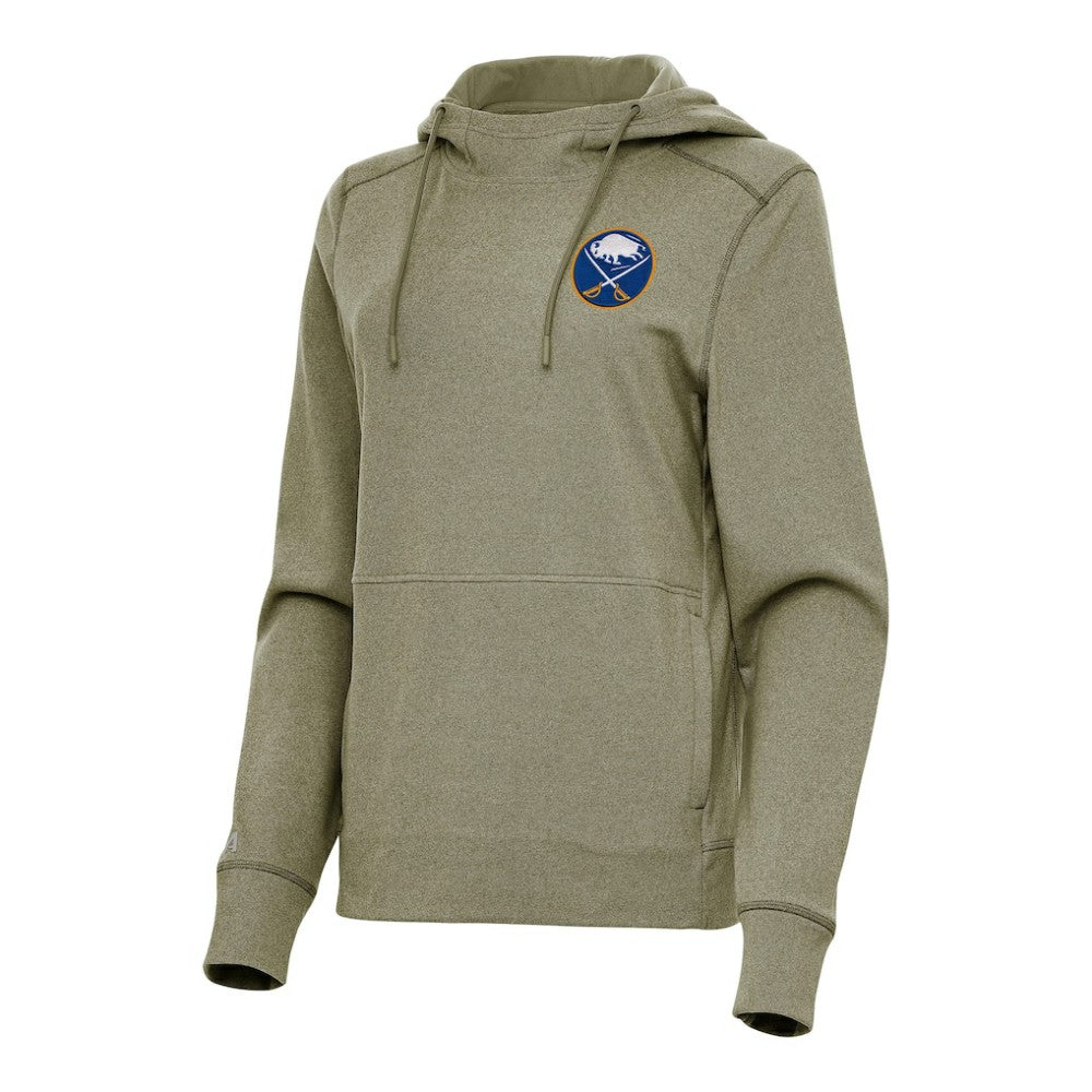 Buffalo Sabres - Antigua Women's Justice Pullover Hoodie Olive