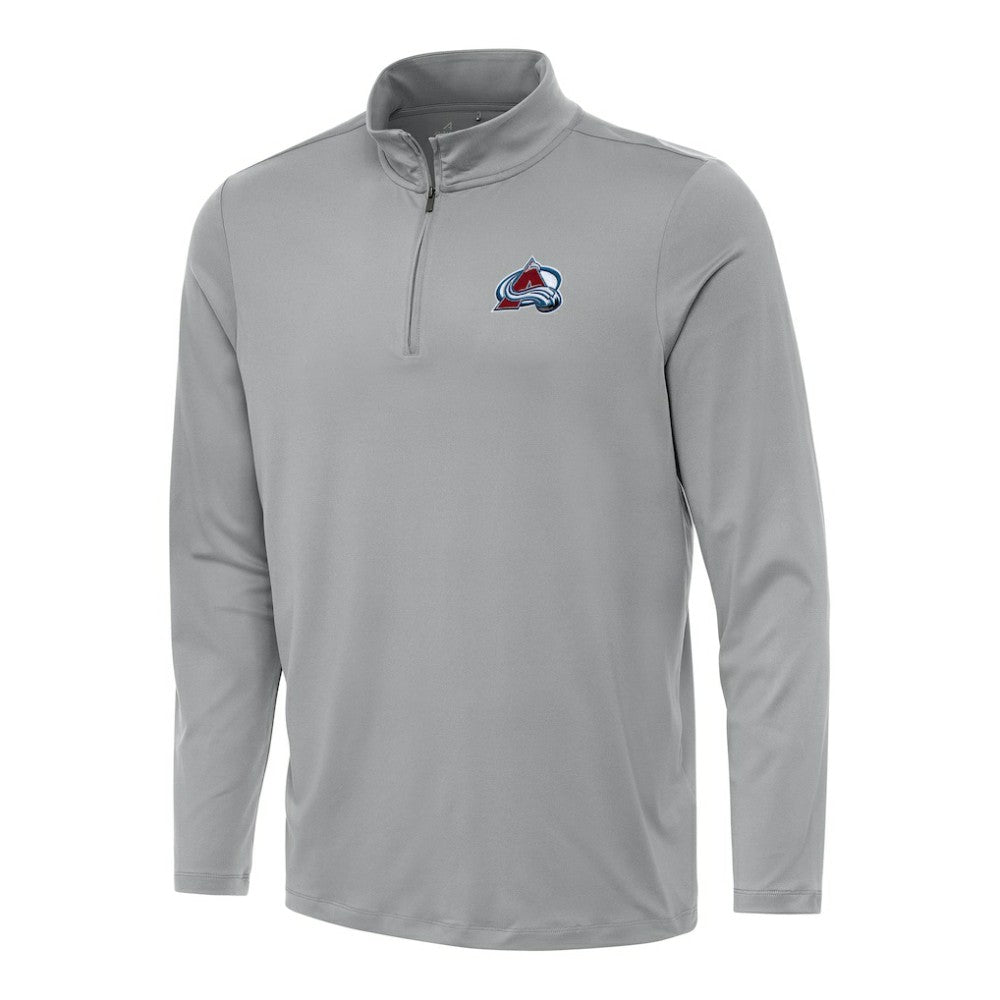Colorado Avalanche - Antigua Reprocess Quarter-Zip Top Gray