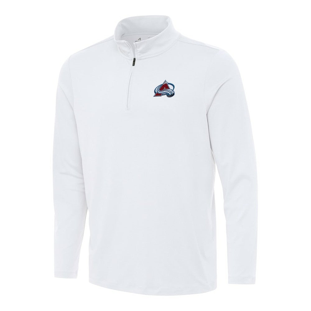 Colorado Avalanche - Antigua Reprocess Quarter-Zip Top White