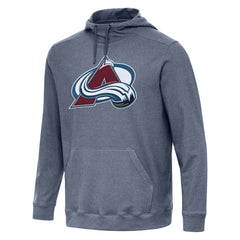 Colorado Avalanche - Antigua Cloud Pullover Hoodie Heather Navy