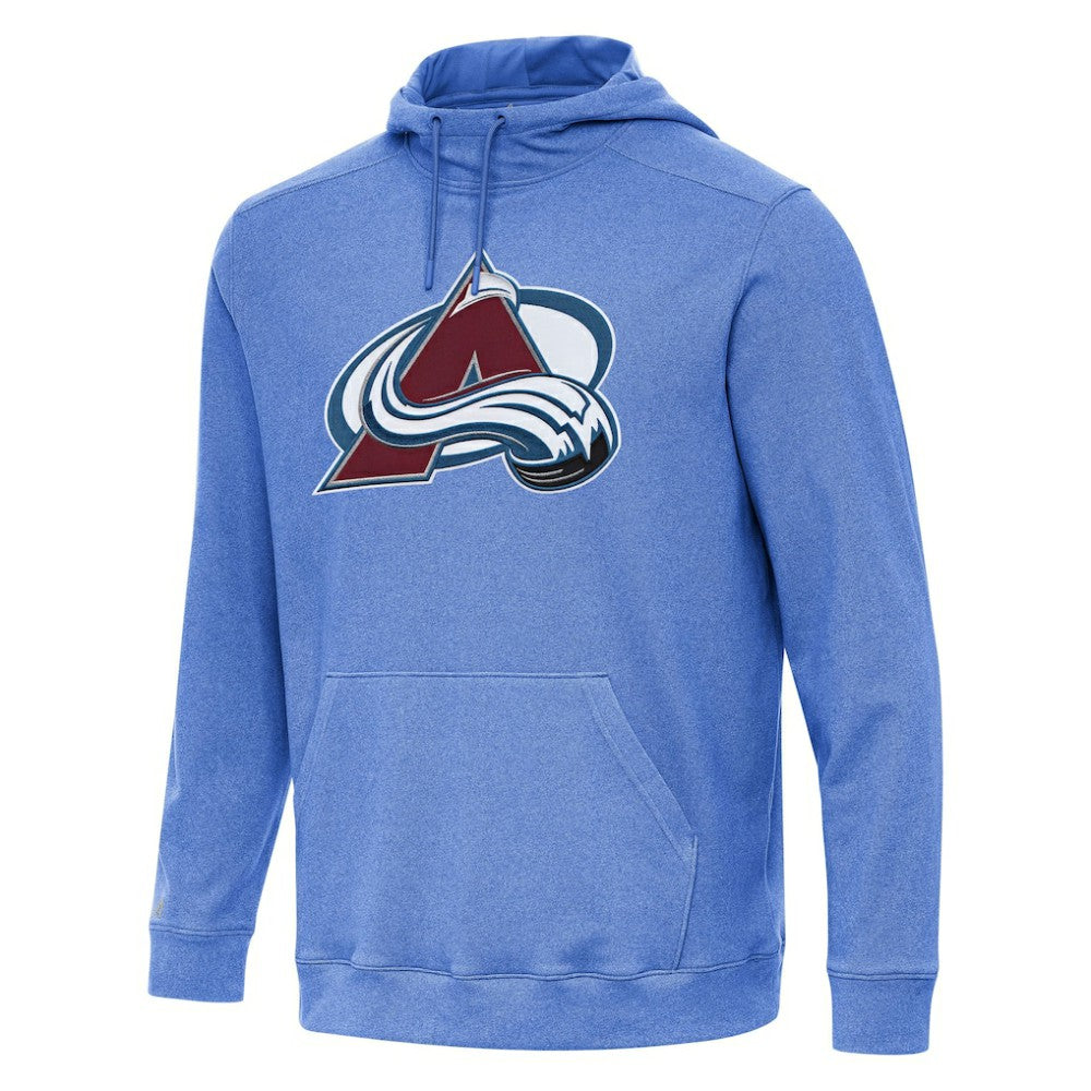 Colorado Avalanche - Antigua Cloud Pullover Hoodie Heather Royal