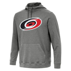 Carolina Hurricanes - Antigua Cloud Pullover Hoodie Heather Black