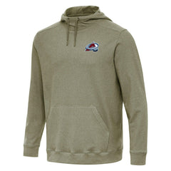 Colorado Avalanche - Antigua Cloud Pullover Hoodie Olive