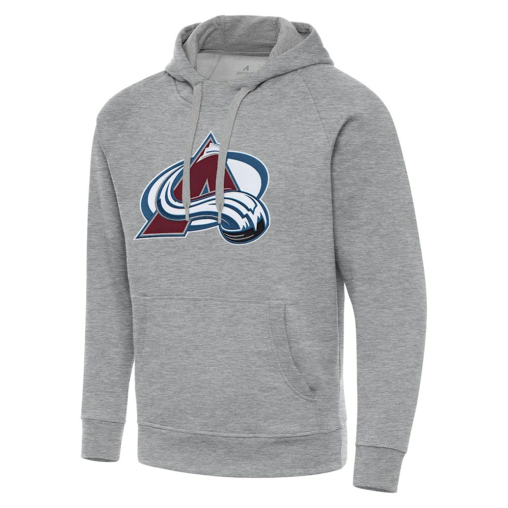 Colorado Avalanche - Antigua Big & Tall Victory Pullover Hoodie Heather Gray