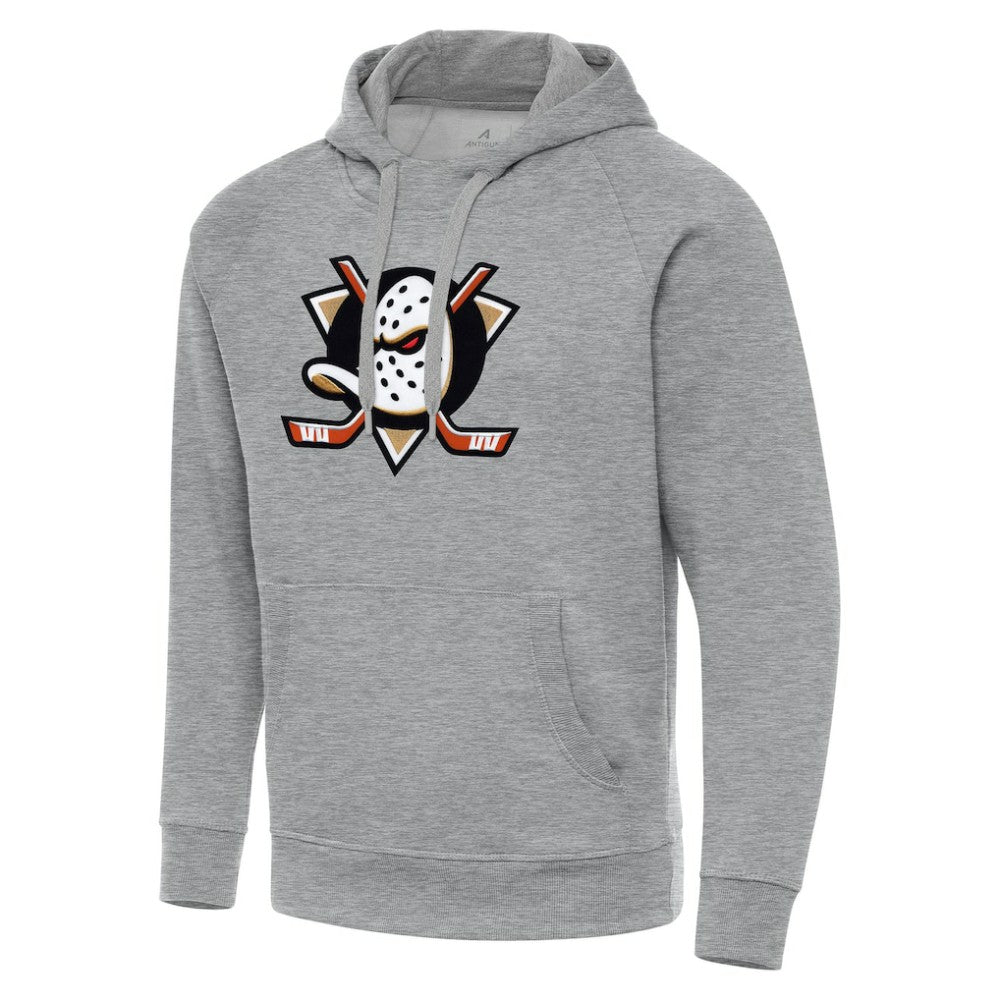 Anaheim Ducks - Antigua Big & Tall Victory Pullover Hoodie Heather Gray