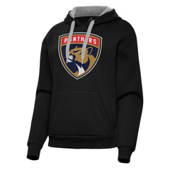 Florida Panthers - Antigua Women's Victory Pullover Hoodie Black