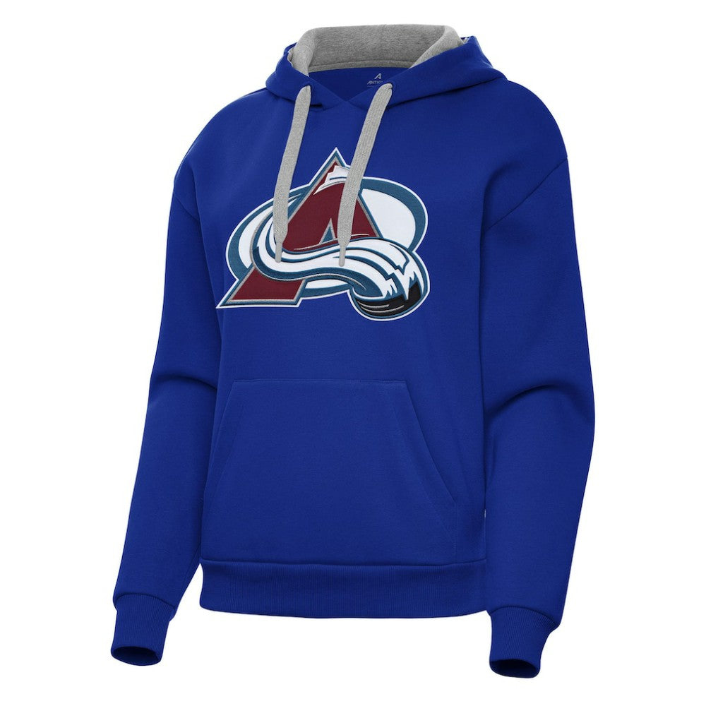 Colorado Avalanche - Antigua Women's Victory Pullover Hoodie Royal