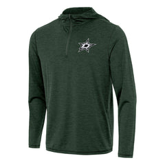 Dallas Stars - Antigua Tidy Quarter-Zip Hoodie Hunter Green