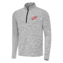 Detroit Red Wings - Antigua Cause Quarter-Zip Top Black