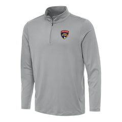 Florida Panthers - Antigua Reprocess Quarter-Zip Top Gray