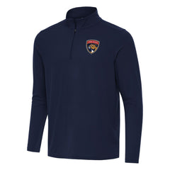 Florida Panthers - Antigua Intent Quarter-Zip Top Navy
