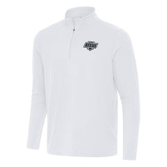 Los Angeles Kings - Antigua Intent Quarter-Zip Top White