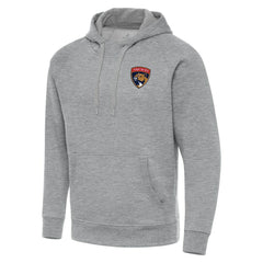Florida Panthers - Antigua Big & Tall Victory Pullover Hoodie Heather Gray