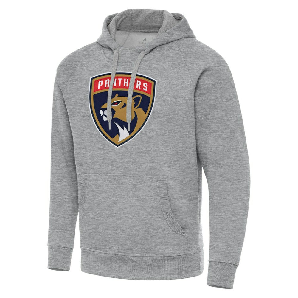 Florida Panthers - Antigua Big & Tall Victory Pullover Hoodie Heather Gray