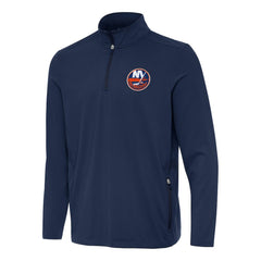 New York Islanders - Antigua Perilous Quarter-Zip Sweatshirt Navy