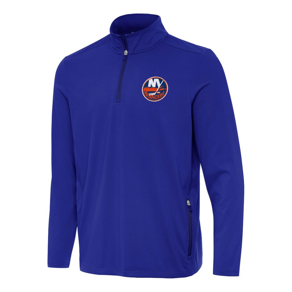 New York Islanders - Antigua Perilous Quarter-Zip Sweatshirt Royal