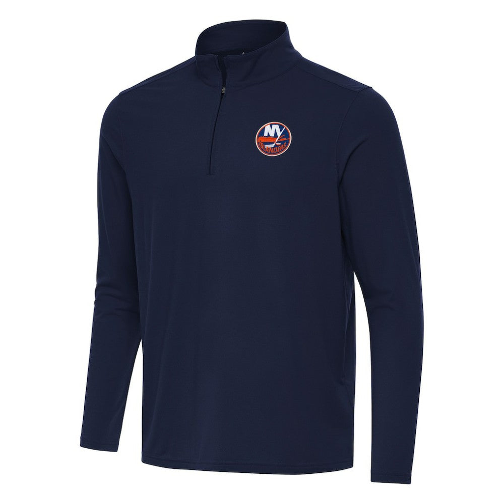 New York Islanders - Antigua Intent Quarter-Zip Top Navy