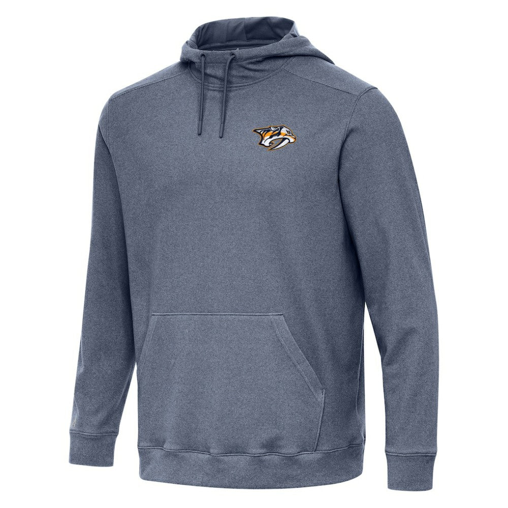 Nashville Predators - Antigua Cloud Pullover Hoodie Heather Navy