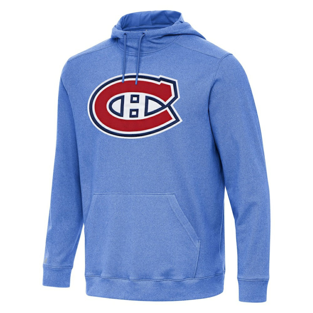 Montreal Canadiens - Antigua Cloud Pullover Hoodie Heather Royal