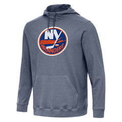 New York Islanders - Antigua Cloud Pullover Hoodie Heather Navy
