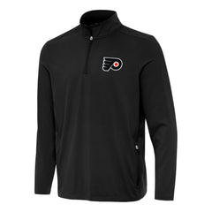 Philadelphia Flyers - Antigua Perilous Quarter-Zip Sweatshirt Black