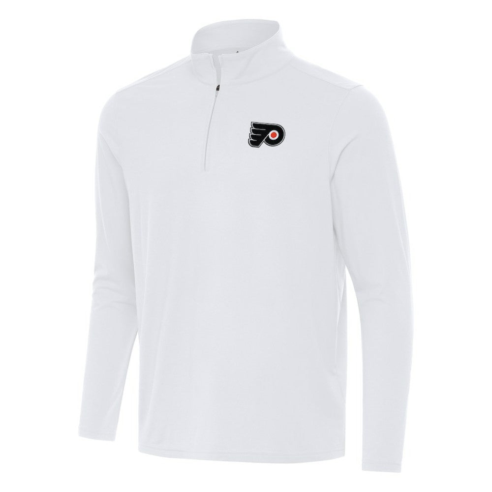 Philadelphia Flyers - Antigua Intent Quarter-Zip Top White