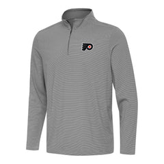 Philadelphia Flyers - Antigua Twine Quarter-Zip Top Black