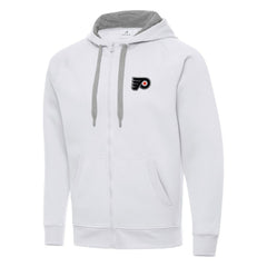 Philadelphia Flyers - Antigua Big & Tall Victory Full-Zip Hoodie White