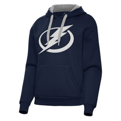 Tampa Bay Lightning - Antigua Women's Victory Pullover Hoodie Navy