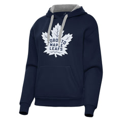 Toronto Maple Leafs - Antigua Women's Victory Pullover Hoodie Navy