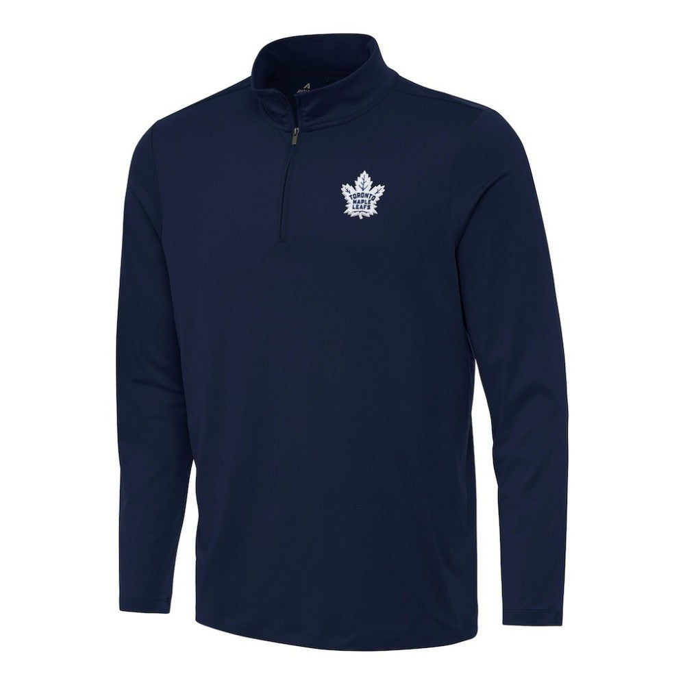 Toronto Maple Leafs - Antigua Reprocess Quarter-Zip Top Navy