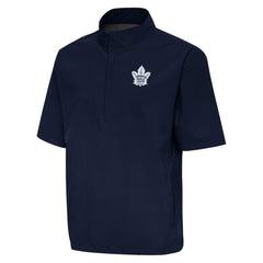 Toronto Maple Leafs - Antigua Brisk Quarter-Zip Windbreaker Navy